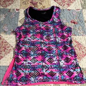 Women's Pink Reebok tank top size small